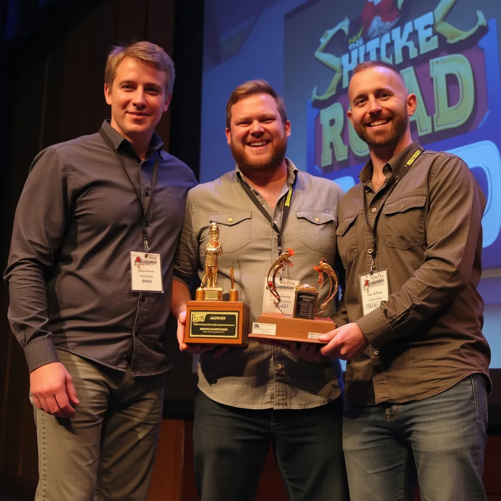 Award ceremony for Best Family Game