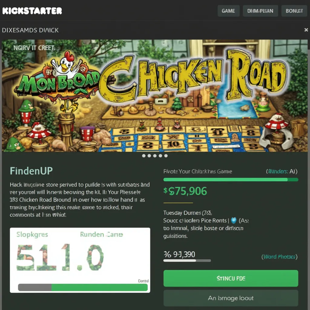 Chicken Road Kickstarter Campaign